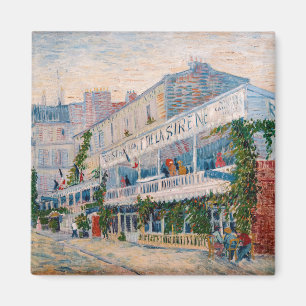 Aimant Vincent van Gogh - Le Restaurant de la Sirene