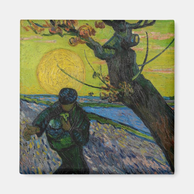 Aimant Vincent van Gogh - Le Sower (Devant)