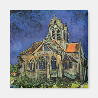 Aimant Vincent van Gogh - L'église d'Auvers