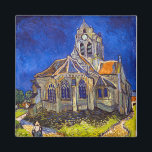 Aimant Vincent van Gogh - L'église d'Auvers<br><div class="desc">L'église d'Auvers / l'Eglise à Auvers-sur-oise par Vincent Van Gogh en 1890</div>