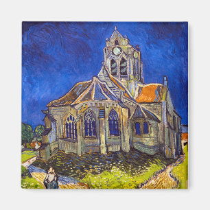 Aimant Vincent van Gogh - L'église d'Auvers