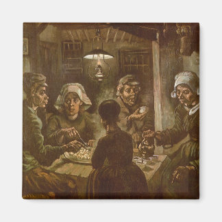 Aimant Vincent van Gogh - Les Mangeurs de pommes de terre
