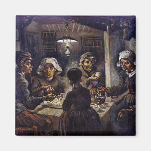 Aimant Vincent Van Gogh Les Mangeurs de Pommes de Terre B
