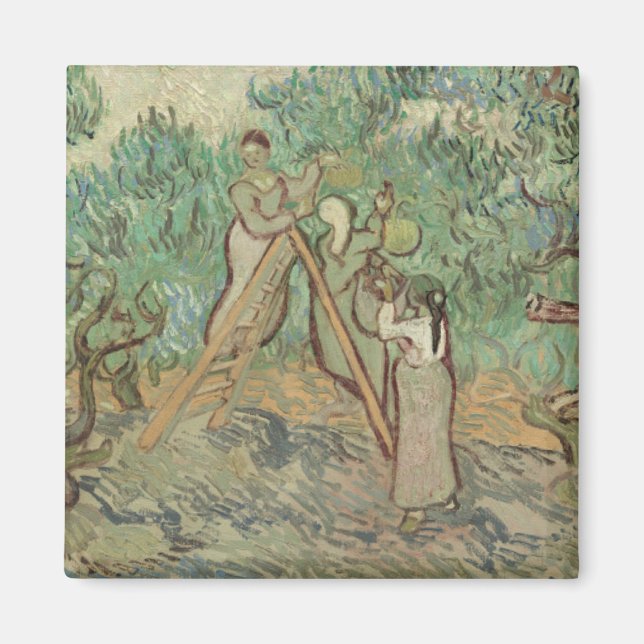 Aimant Vincent Van Gogh | L'Orchard Olivier (Devant)