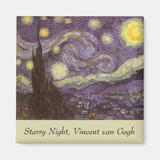 Aimant Vincent van Gogh - Nuit étoilée