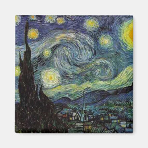 Aimant Vincent van Gogh - Nuit étoilée