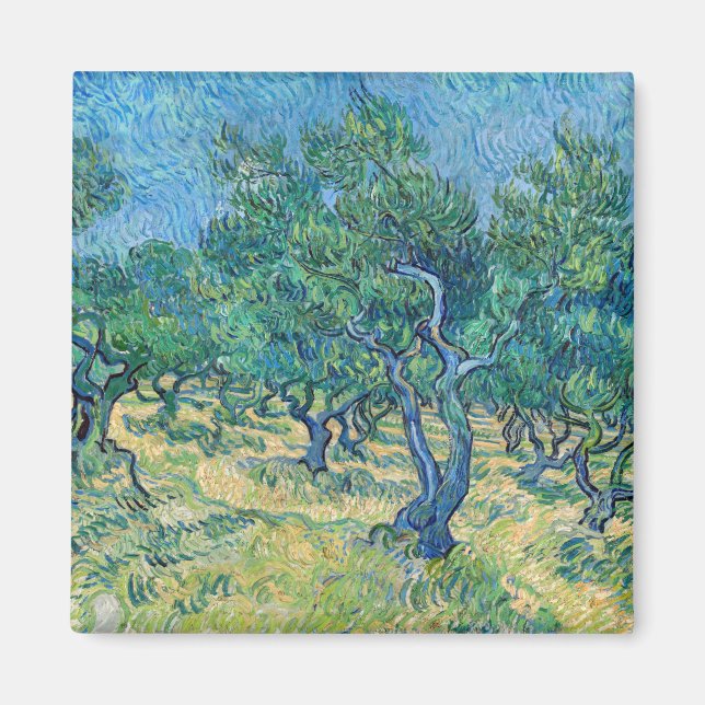 Aimant Vincent van Gogh - Oliveraie (Devant)