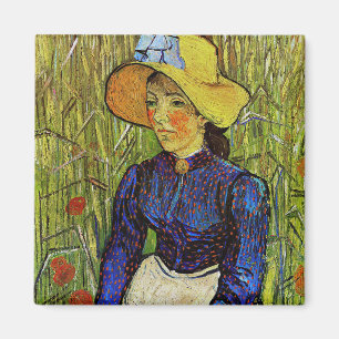 Aimant Vincent van Gogh - Paysanne en chapeau de paille