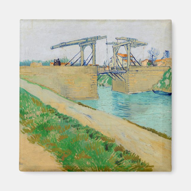 Aimant Vincent van Gogh - Pont Langlois à Arles #2 (Devant)