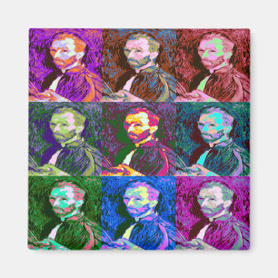 Aimant Vincent van Gogh Pop Art