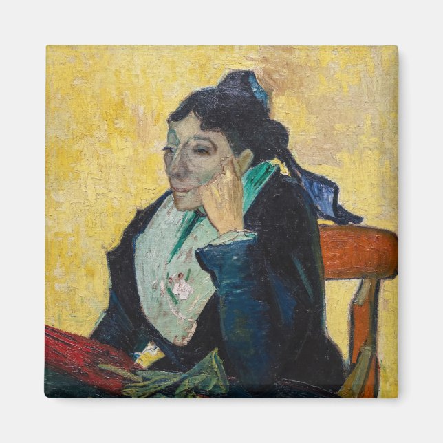 Aimant Vincent Van Gogh - Portrait de Madame Ginoux (Devant)