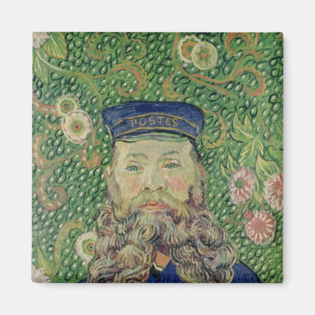 Aimant Vincent van Gogh | Portrait du facteur (Devant)