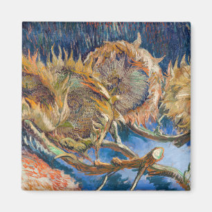 Aimant Vincent van Gogh - Quatre Tournesols Coupés