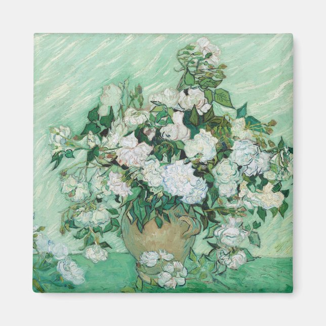 Aimant Vincent van Gogh - Roses (Devant)