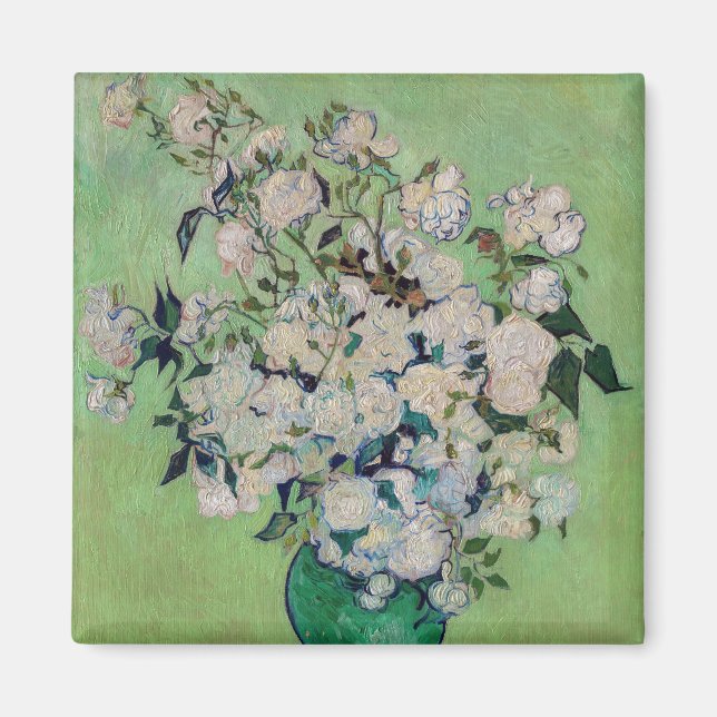 Aimant Vincent van Gogh - Roses (Devant)