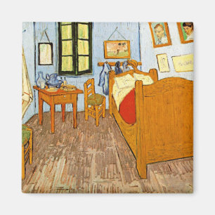 Aimant Vincent van Gogh rustique élégant - chambre à