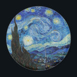 Aimant Vincent Van Gogh Starry Nuit Vintage Art<br><div class="desc">Vincent Van Gogh Starry Nuit Vintage Art Magnet</div>