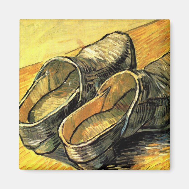 Aimant Vincent van Gogh - Une paire de cloches en cuir (Devant)