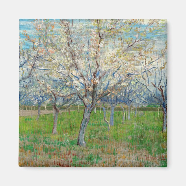 Aimant Vincent van Gogh - Verger Rose (Devant)