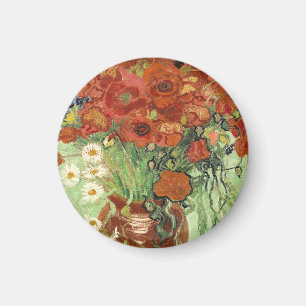 Aimant Vincent Van Gogh Vintage Floral Durée de vie