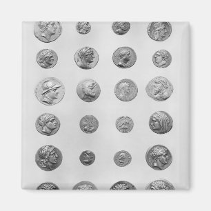 Aimant Vingt-quatre pièces de monnaie