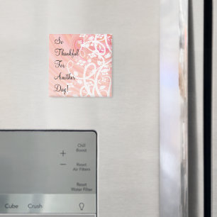 Aimant Vins de Pêche Rose Inspiration Florale Personnalis