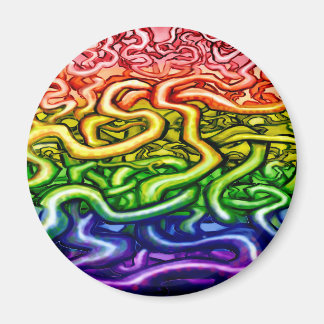 Aimant Vins LGBQT Arc-en-ciel
