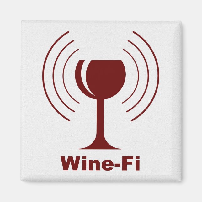 Aimant Vins Waves Vins Bourgogne Verre (Devant)