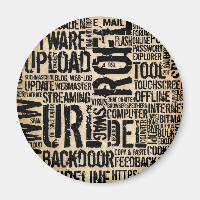 Aimant vintage (Devant)