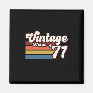 Aimant Vintage 1971 50e anniversaire Mars