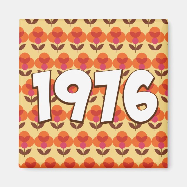 Aimant Vintage 1976 (Devant)