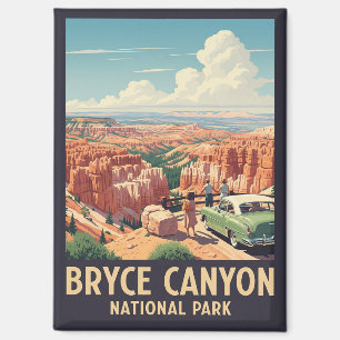 Aimant Vintage Bryce Canyon National Park Utah