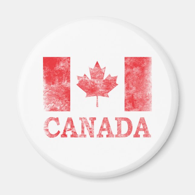 Aimant Vintage Canada (Devant)