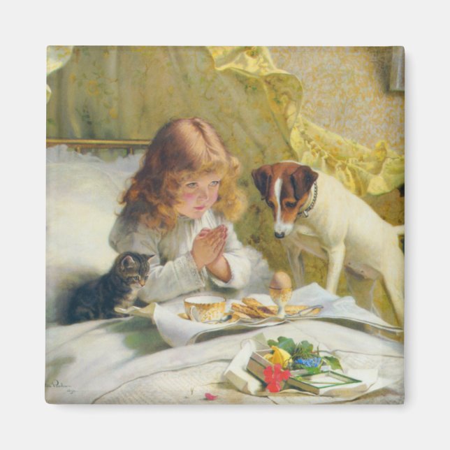 Aimant Vintage Charles Burton Barber Suspense (Devant)