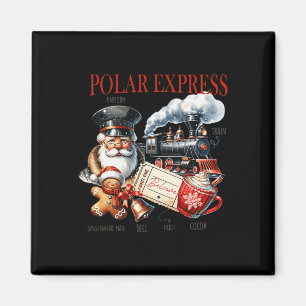 Aimant Vintage Croire Train Pôle Nord Express polaire Tou