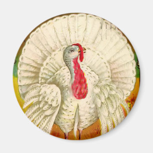 Aimant vintage de thanksgiving
