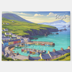 Aimant Vintage Dingle Irlande Travel