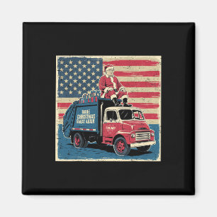 Aimant Vintage Donald Trump camion de Noël Rendez Noël pl
