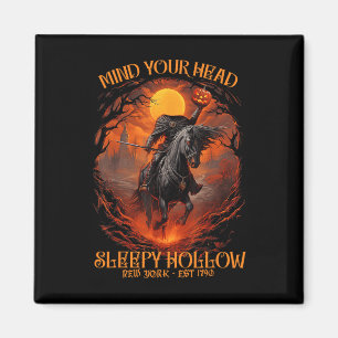 Aimant Vintage Esprit Votre Tête Sleepy Hollow Hors Sans 