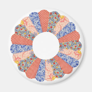 Aimant vintage fait sur commande d'édredon de pla