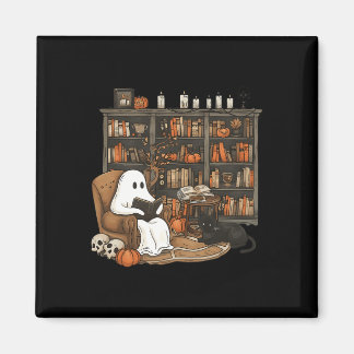 Aimant Vintage Ghost Lecture Livre Lovers Bibliothèque Ha