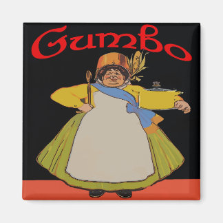 Aimant Vintage Gumbo Cook