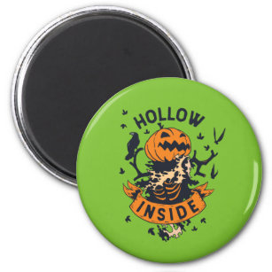 Aimant Vintage Halloween Citrouille Graphic Hollow à l'in