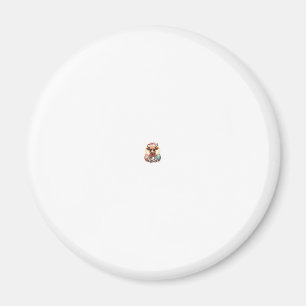 Aimant Vintage Howdy Chérie Pâques Vache Highland Mignon