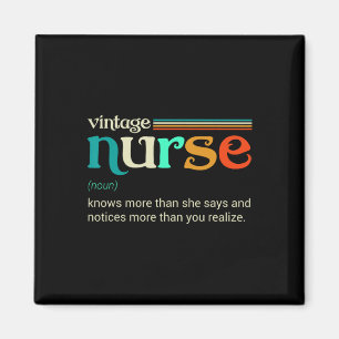 Aimant Vintage Infirmière Noun Définition En Sait Plus Qu