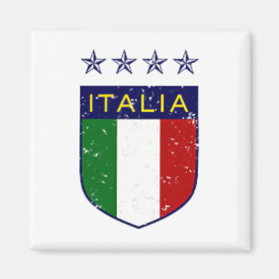 Aimant Vintage Italia Football Double-face 
