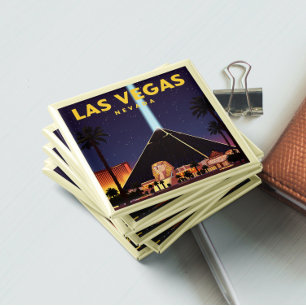 Aimant Vintage Las Vegas Nevada