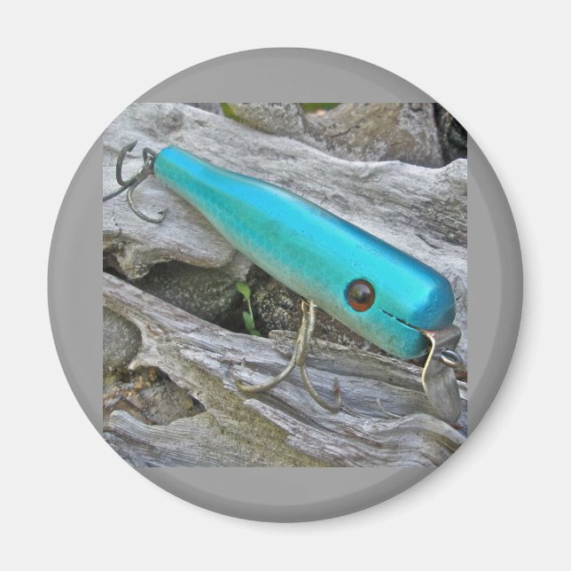 Aimant Vintage Masterlure Snook plusieurs éléments (Devant)