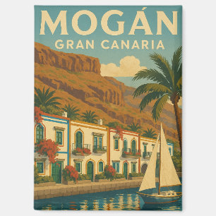 Aimant Vintage Mogan Gran Canaria Canaria Iles Canaries
