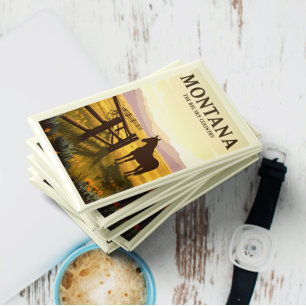 Aimant Vintage Montana